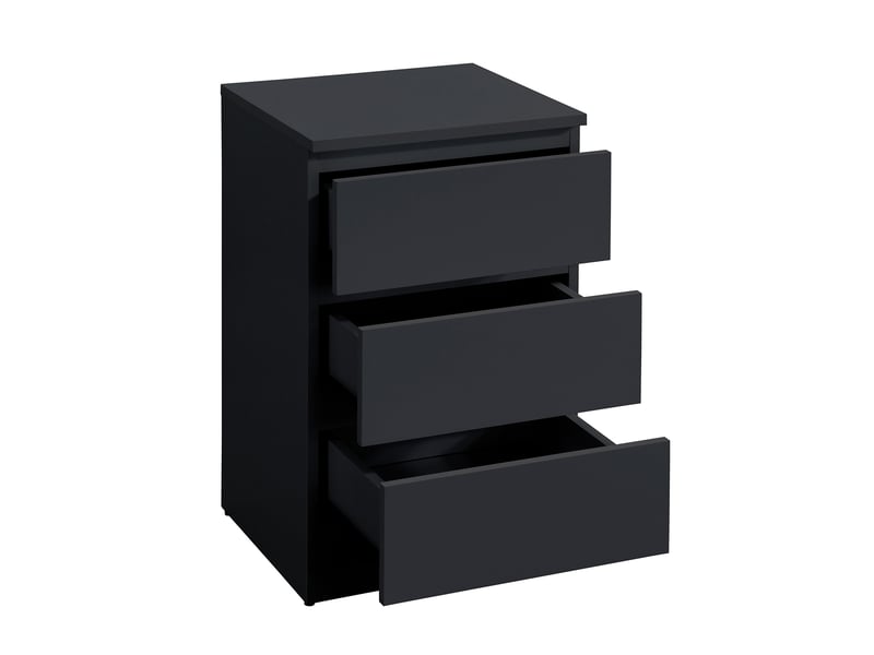 Oslo 3 Drawer Bedside - image 2