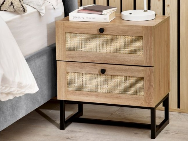Padstow 2 Drawer Bedside - image 1