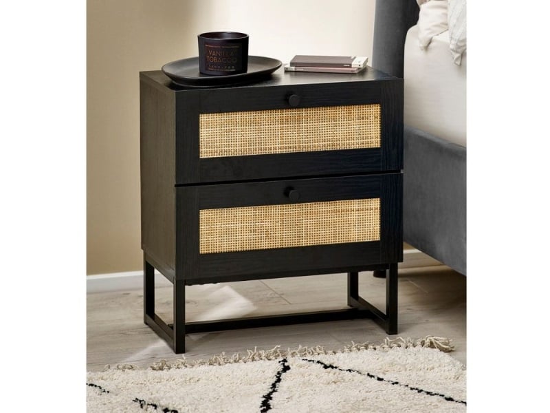 Padstow 2 Drawer Bedside - image 1