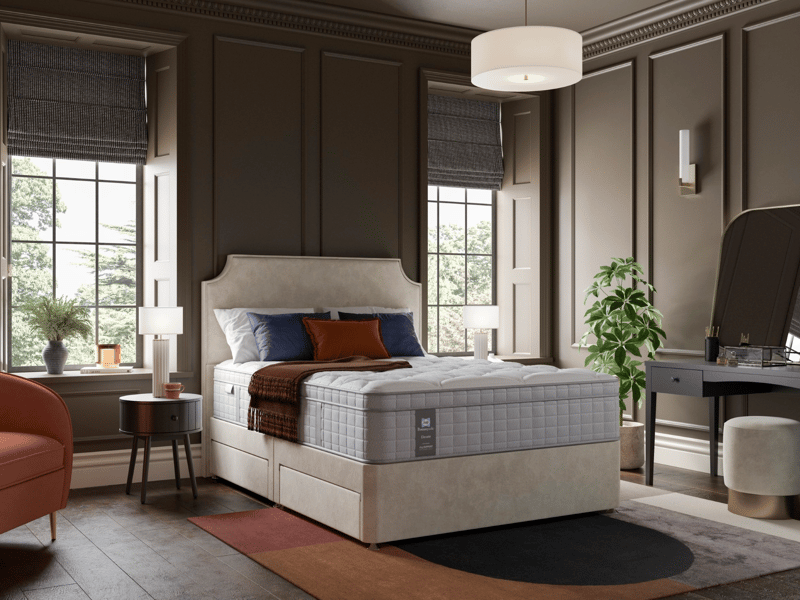King mattress medium plush deals