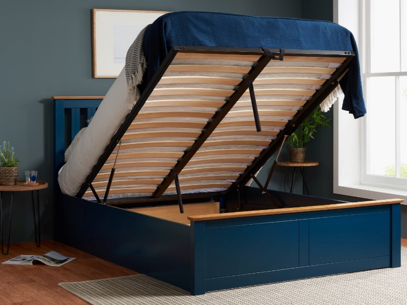 Phoenix Ottoman Navy Blue - image 1