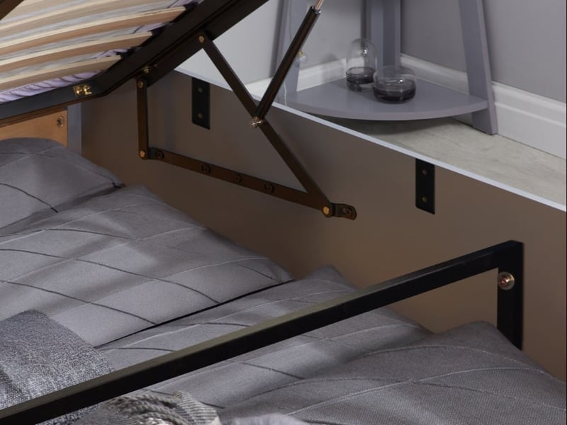 Birlea Phoenix Ottoman Stone Grey Ottoman Bed - image 6