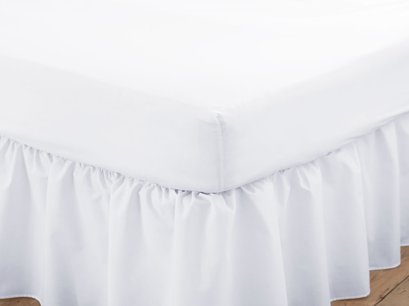 Poetry Bunk White Fitted Sheet - image 1