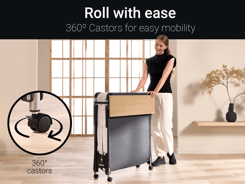 Quick Folding Bed with Pocket Sprung Mattress - image 7