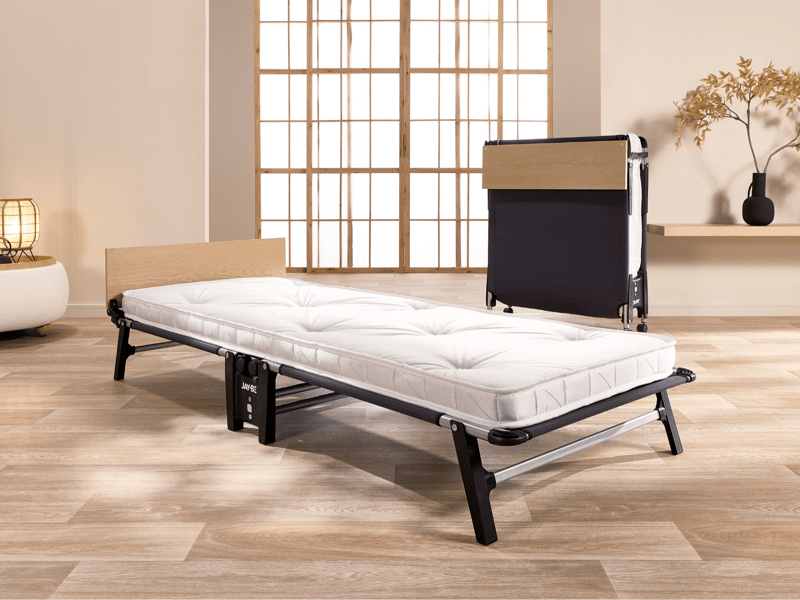 Quick Folding Bed with Pocket Sprung Mattress - image 1