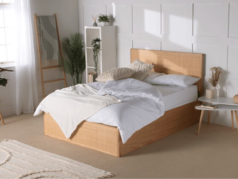 Raphael Oak Ottoman Bed - image 1