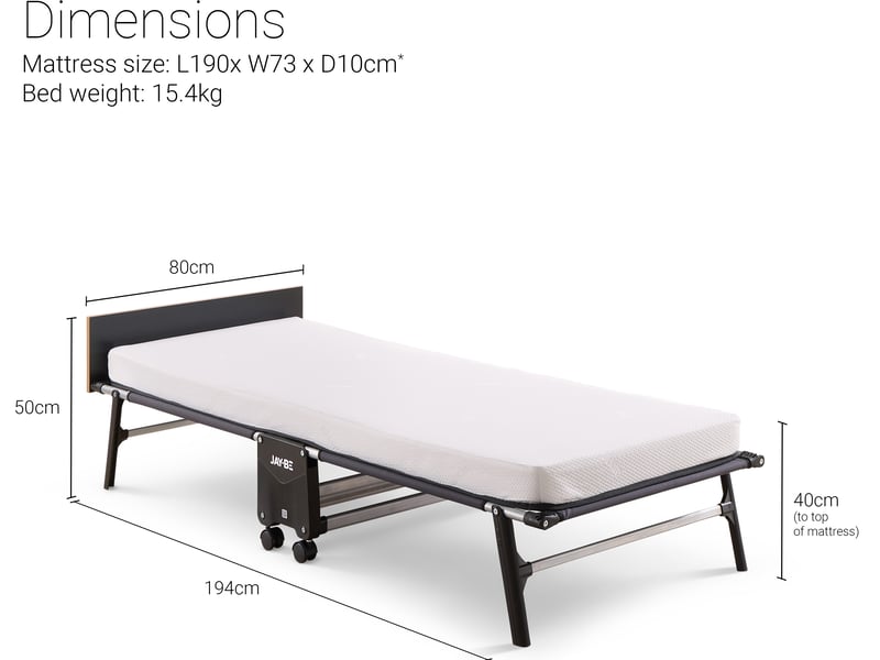 RM80 Rollaway Folding Bed with Memory Mattress - image 13