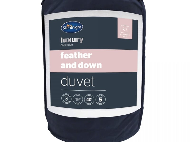 Duck Feather and Down Anti Bacterial Duvet 13.5 Tog - image 1