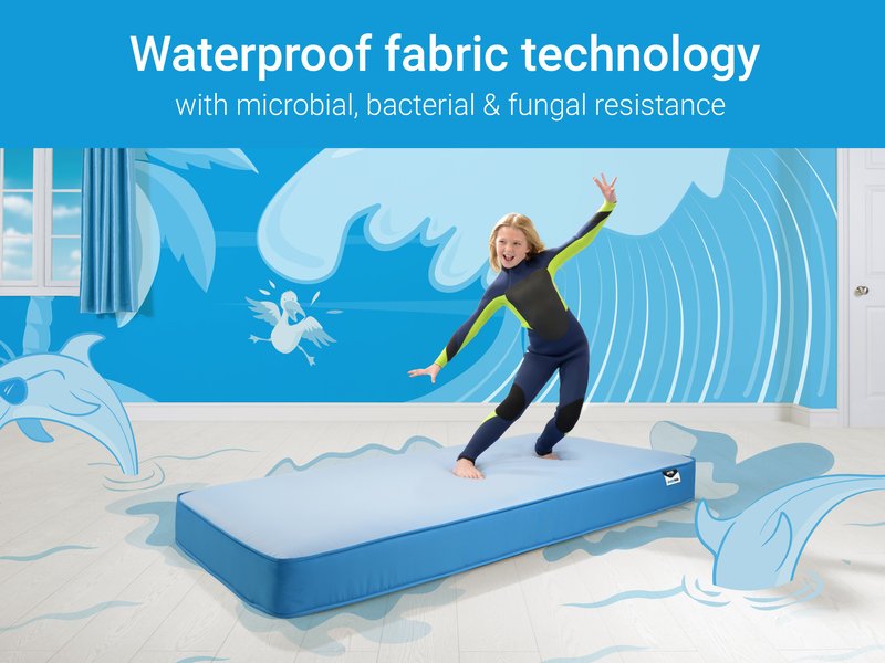 Jay Be Simply Kids Waterproof Anti-Microbial Foam Free Sprung Mattress - image 7