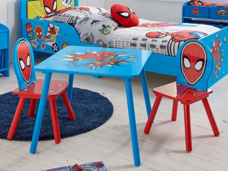 Spider-Man Table & Chairs - image 1