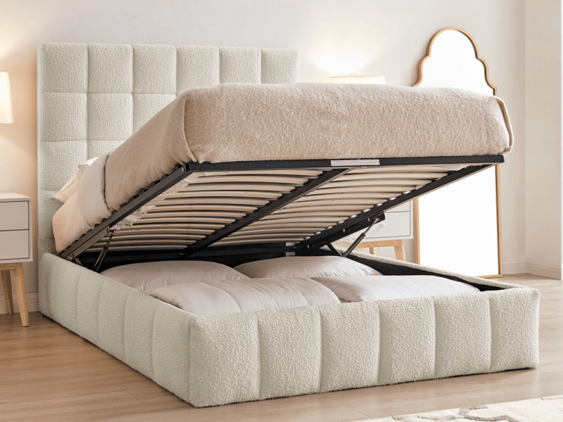 Starla Square Boucle Storage - image 1