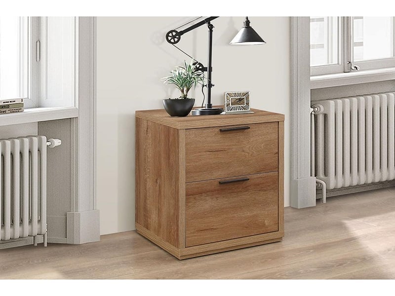 Stockwell 2 Drawer Bedside - image 1