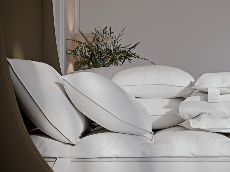 The Hotel Collection Medium Fill Duck and Down 2 Pack - image 1