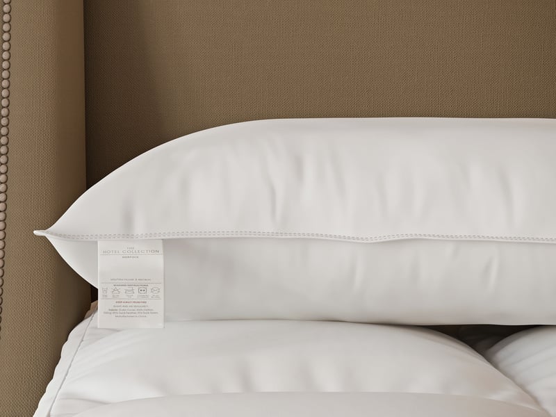 The Hotel Collection The Hotel Collection Medium Fill Duck and Down 2 Pack Feather Pillow - image 1