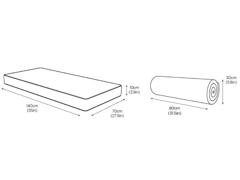 Toddler Waterproof Anti-Microbial Foam Free Sprung - image 5