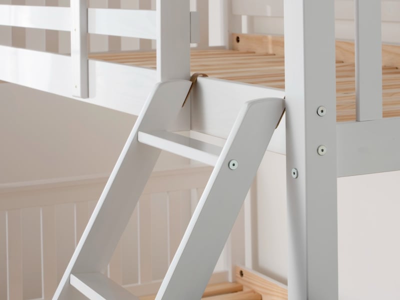 Traditional Solid Wood Triple Bunk Bed - image 5