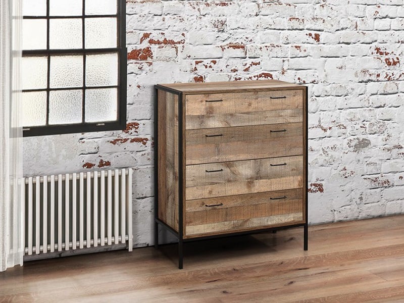 Urban 4 Drawer Rustic Chest - image 1