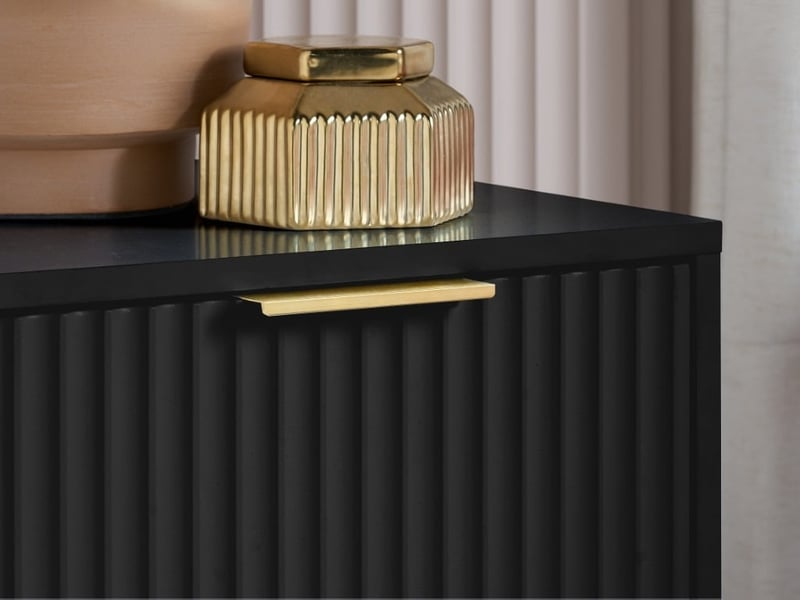 Birlea Zara 2 Drawer Fluted Bedside Bedside Chest - image 2