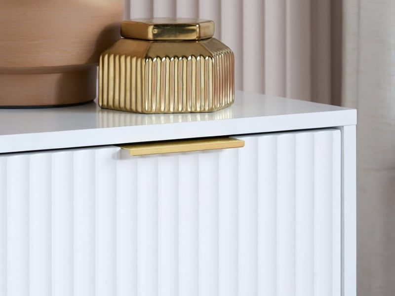 Zara 2 Drawer Fluted Bedside - image 2