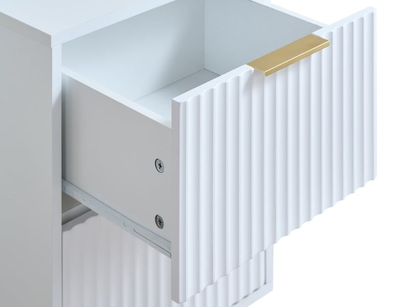 Zara 2 Drawer Fluted Bedside - image 6