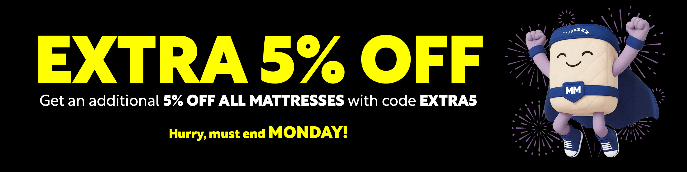 Extra 5 Off  now Live Banner Deal