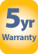 5yrs Warranty Specification