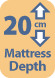 Mattress Depth