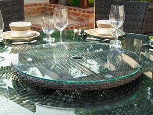 Rattan Lazy Susan - 90cm