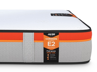 JAY_BE CoreKids E2 Memory e-Pocket 750 Eco Friendly Mattress Pocket Sprung