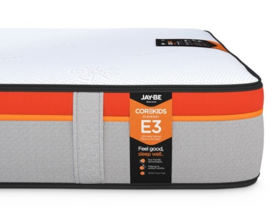 JAY_BE CoreKids E3 Micro e-Pocket 1600 Eco Friendly Mattress Pocket Sprung