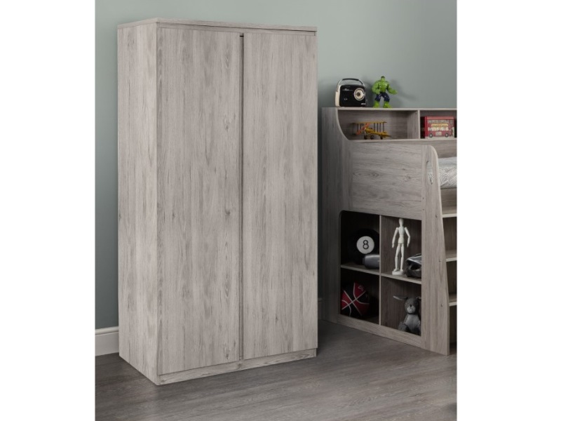 Julian Bowen Jupiter 2 Door Wardrobe at Mattressman
