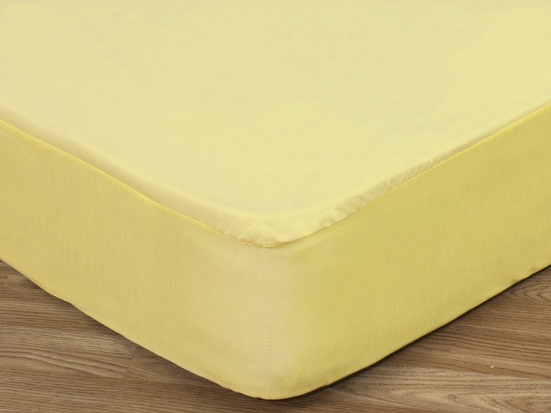 Delis Cotton Fitted Sheet Linen at Mattressman