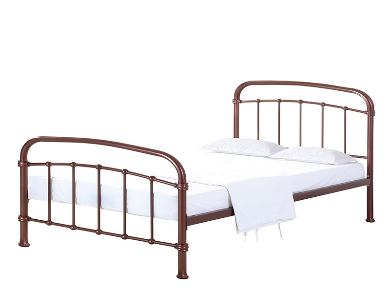 LPD Furniture Halston King Size Metal Bed thumbnail