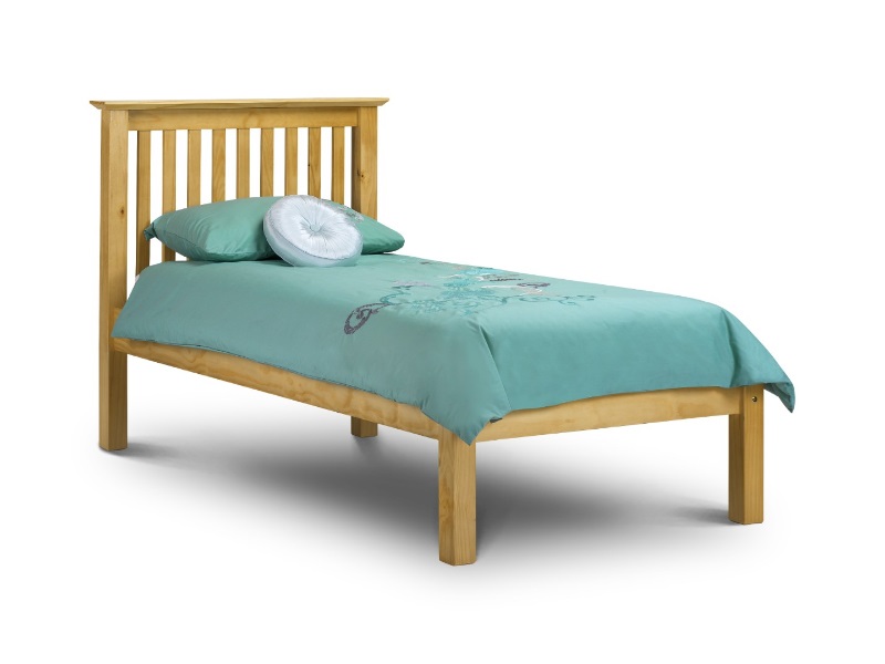 Click to view product details and reviews for Julian Bowen Barcelona Low Foot End Single Waxed Pine Wooden Bed.