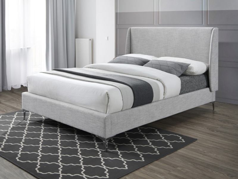 Snuggle Beds Fritton Double Stone Fritton Fabric Bed thumbnail