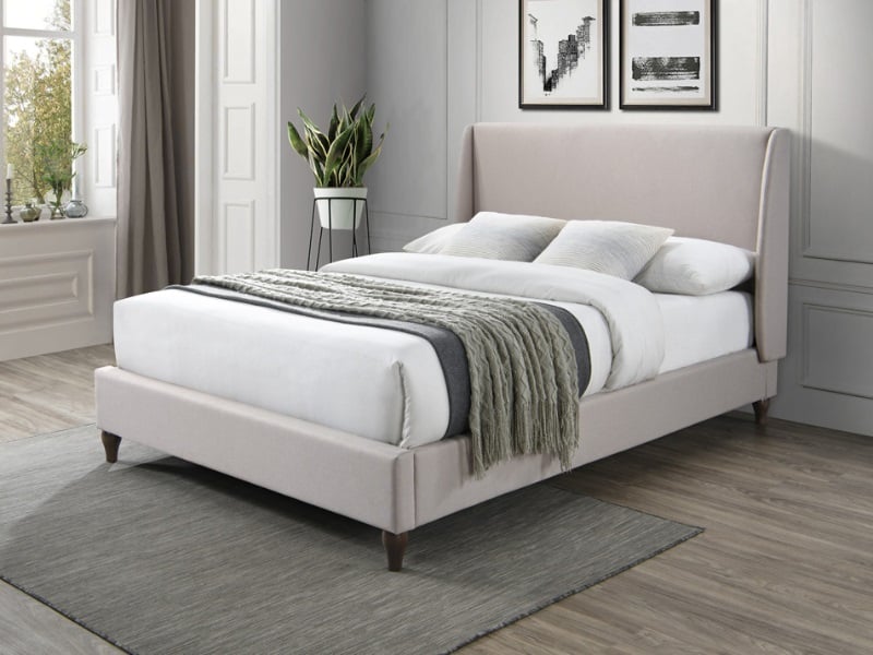 Snuggle Beds Fritton Double Sandstone Fritton Fabric Bed thumbnail