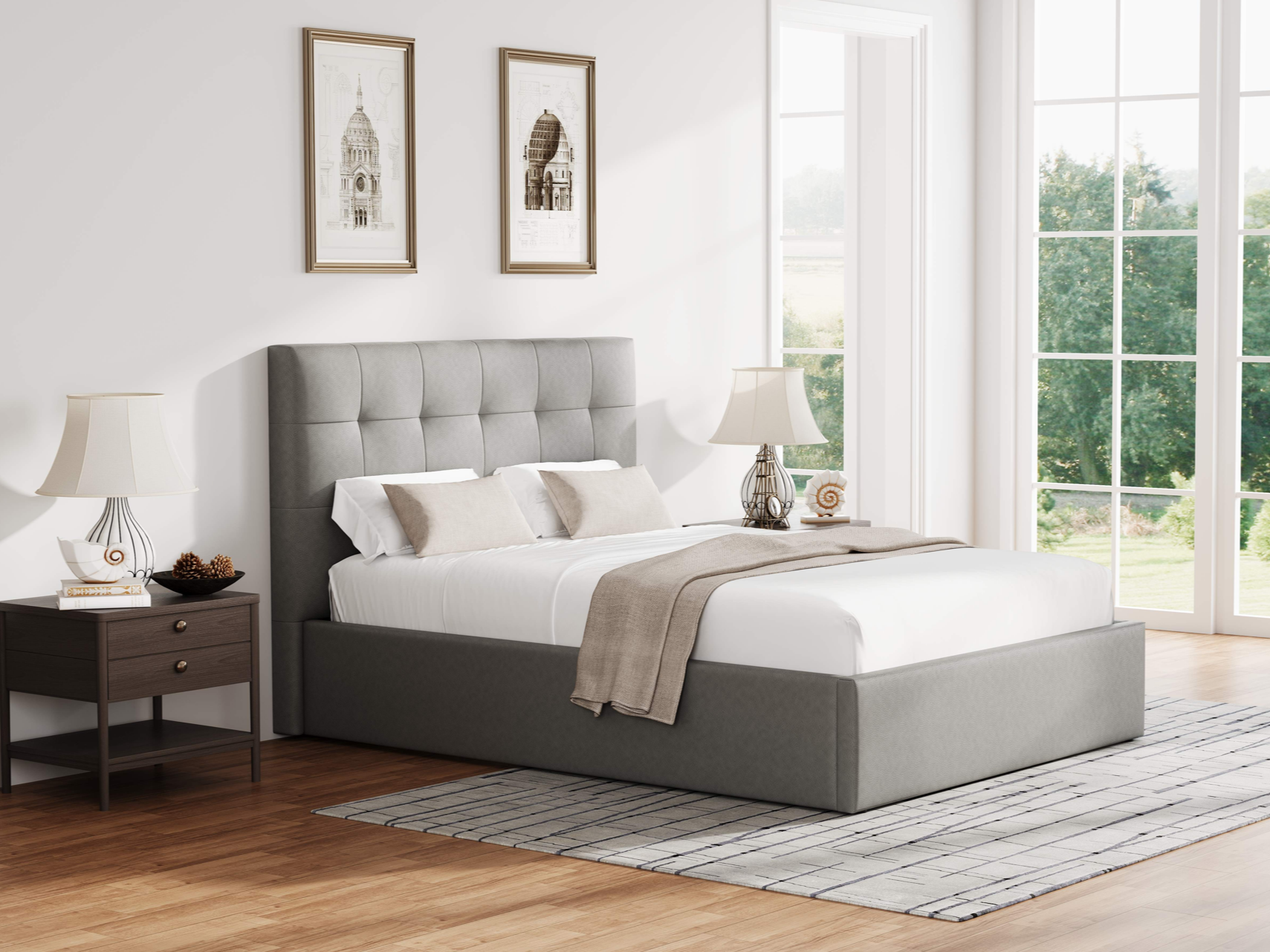 Click to view product details and reviews for Snuggle Beds Harper Faux Leather King Size Grey Ottoman Bed. Click to view product details and reviews for Snuggle Beds Harper Faux Leather King Size Grey Ottoman Bed.