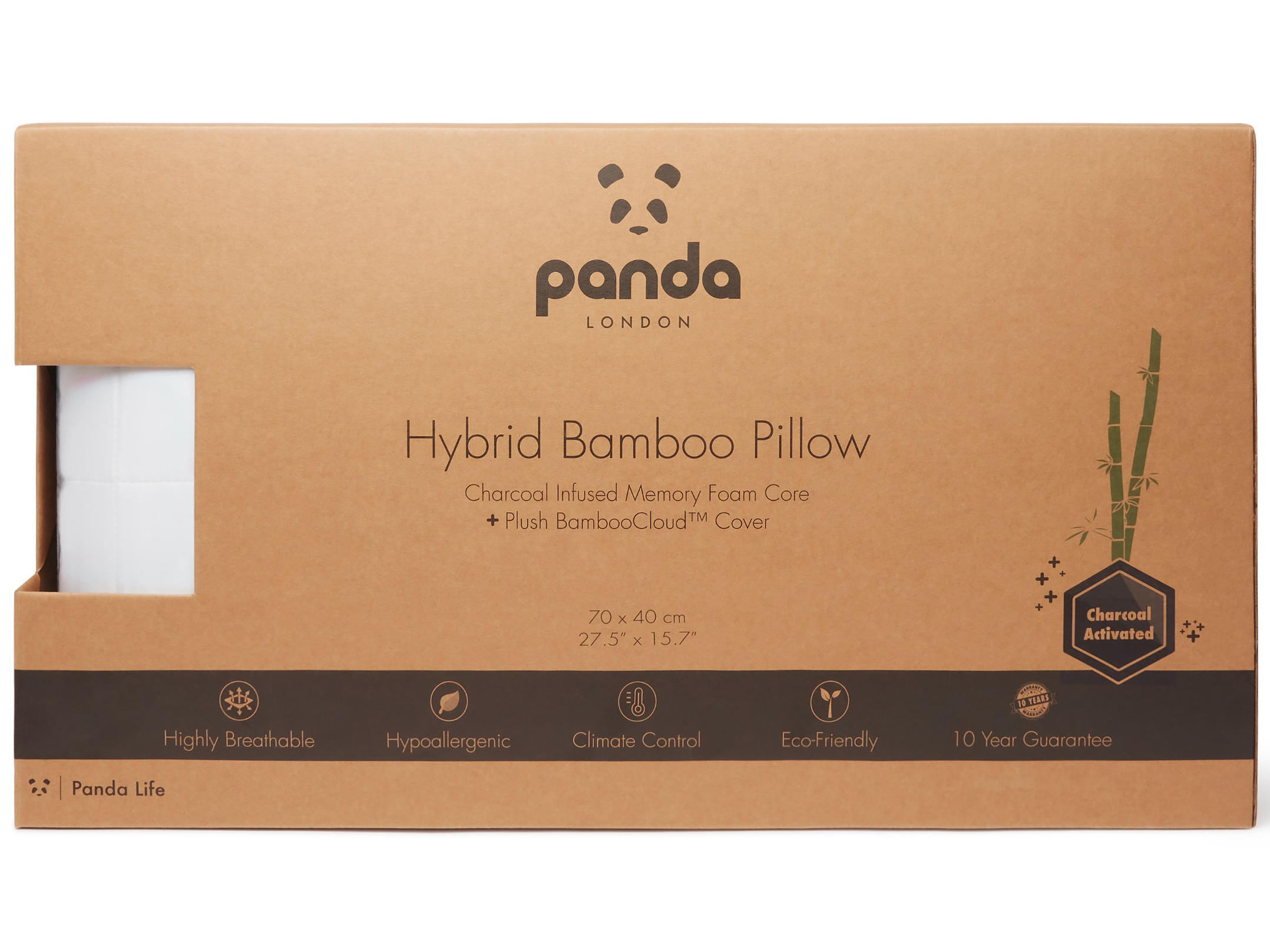 Panda life cooling hot sale pillow cover king