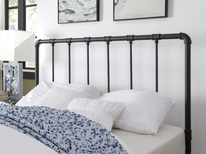 Tall metal discount king headboard