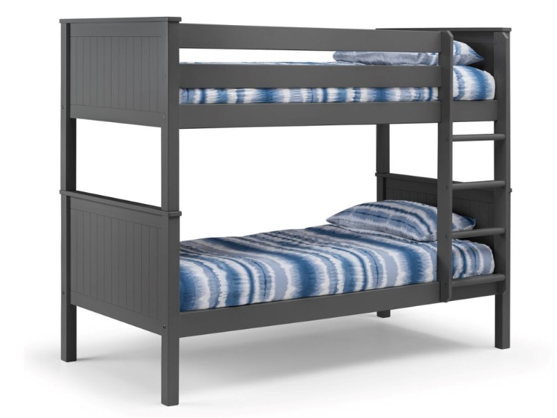 Click to view product details and reviews for Julian Bowen Maine Bunk Bed Single Anthracite Bunk Bed.