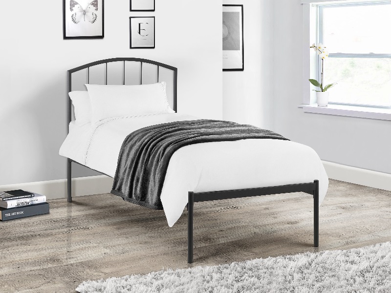 Julian Bowen Onyx Bed Single Metal Bed thumbnail