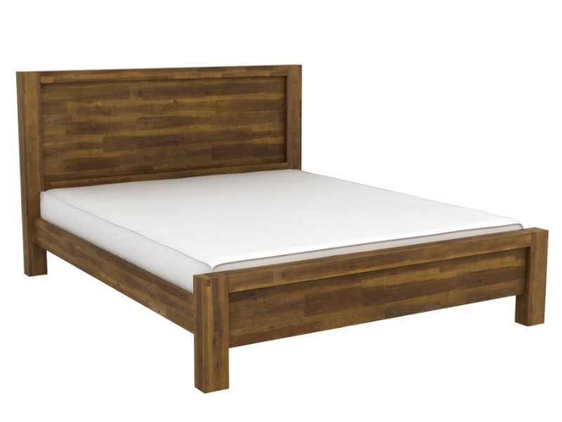 Acacia wood bed frame king store