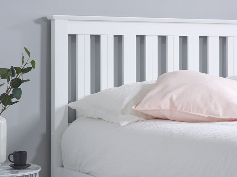 Birlea Phoenix Ottoman White Ottoman Bed at Mattressman