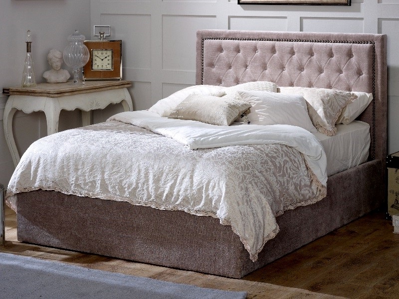 Rheana Mink Ottoman