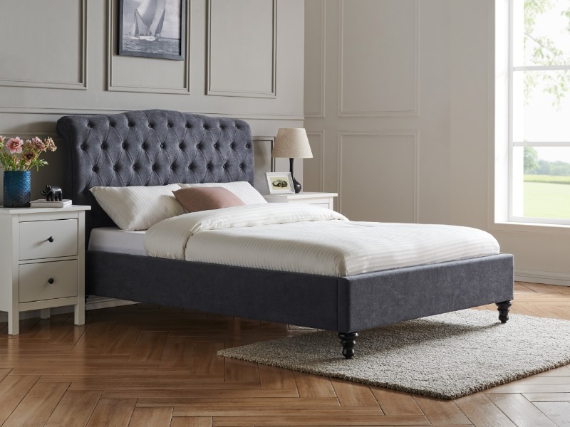 Click to view product details and reviews for Limelight Rosa Super King Dark Grey Fabric Bed. Click to view product details and reviews for Limelight Rosa Super King Dark Grey Fabric Bed.